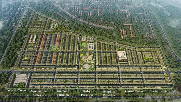 Khu đô thị Gem Sky World 92.2 ha của Tập đoàn Đất Xanh đầu tư tại Đồng Na